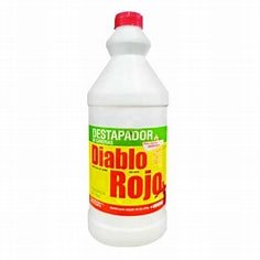 DESTAPADOR DIABLO ROJO DESTAPADOR DE CAÑERIAS DIABLO ROJO 1 LT