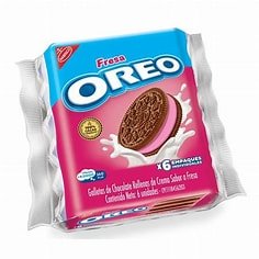 GALLETAS OREO FRESA 6 UNID 32GR