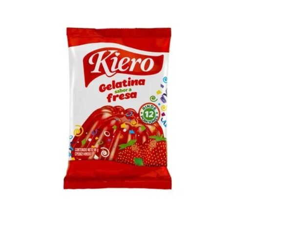 GELATINA FRESA GELATINA FRESA KIERO 96GR