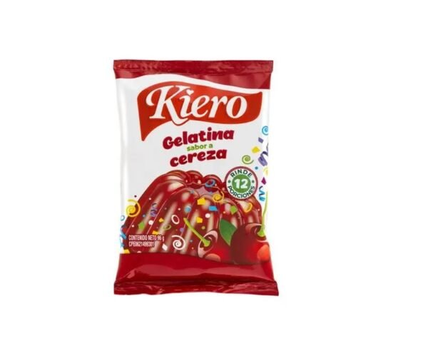 GELATINA DE CEREZA KIERO 96GR