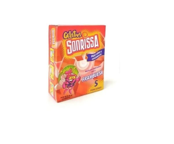 GELATINA SONRISSA GELATINA SONRISSA FRAMBUESA 96GR