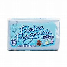 JABON LAS LLAVES EN BARRA FRESCA FRAGANCIA BEBE DE 160GR JABÓN LAS LLAVES PANELA FRAGANCIA BEBÉ 160GR