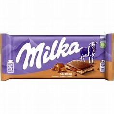 MILKA CARAMELO CHOCOLATE MILKA CARAMELO 100GR