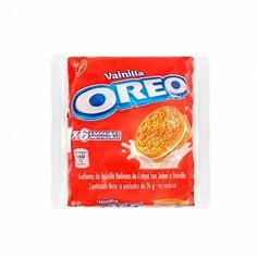 GALLETA OREO VAINILLA 6 UNID 32GR