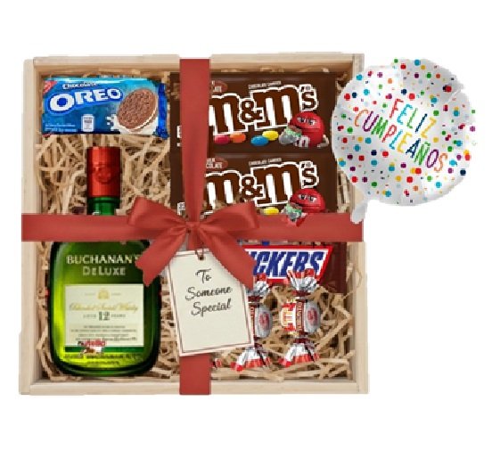 REGALO DE CUMPLEAÑOS CON BUCHANAN Regalo de cumpleaños con Buchanan