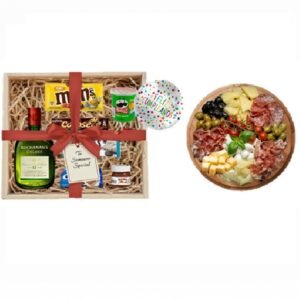 Regalo de Cumpleaños con Tabla de Embutidos #4