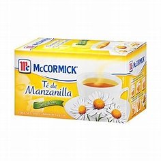 TÉ DE MANZANILLA MCCORMICK 20 BOLSITAS