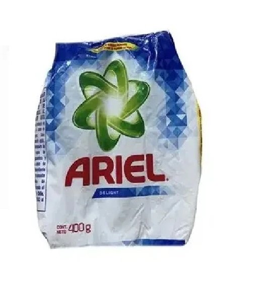 JABÓN ARIEL EN POLVO 400GR