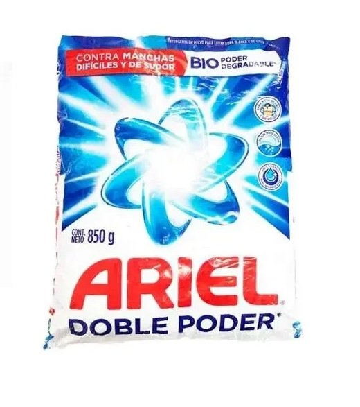 JABÓN ARIEL EN POLVO 800GR