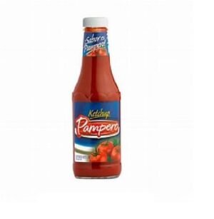 Salsa de tomate ketchup Pampero 397gr