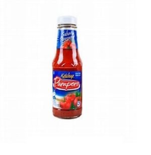 Salsa de tomate ketchup pampero 198gr