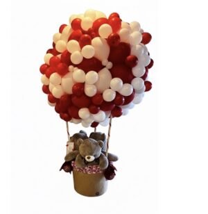 GLOBO EXTRA GRANDE CON 3 OSOS GLOBO EXTRA GRANDE CON CESTA Y 3 OSOS