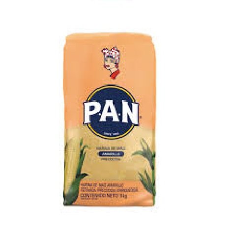 HARINA PAN DE MAIZ AMARILLO 1KG