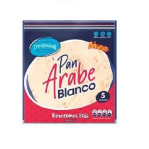 PAN ARABE CRUSTISSIMO BLANCO 5 UNID