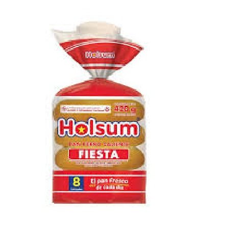 PAN HOLSUM FIESTA PERRO CALIENTE 420GR