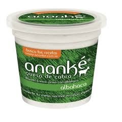 QUESO DE CABRA CON ALBAHACA ANAKE 200GR