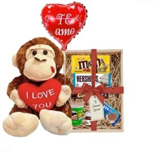 REGALO DE LOS ENAMORADOS #4 CON MONO CORAZÓN