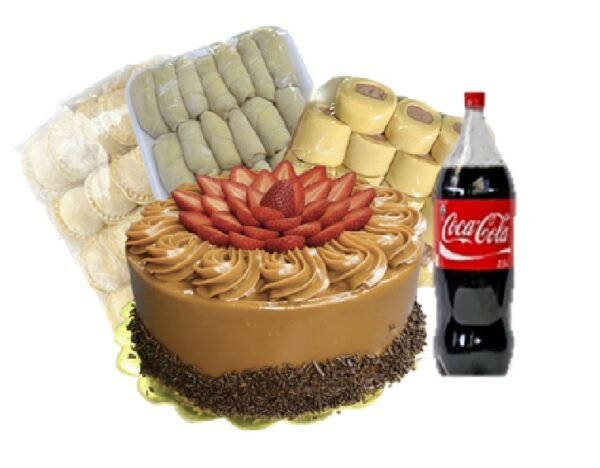 COMBO TORTA AREQUIPE CON FRESA 1,5kg